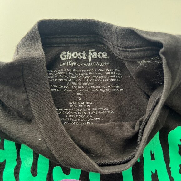 Adult Small Halloween GhostFace Scream Shirt - Picture 5 of 7